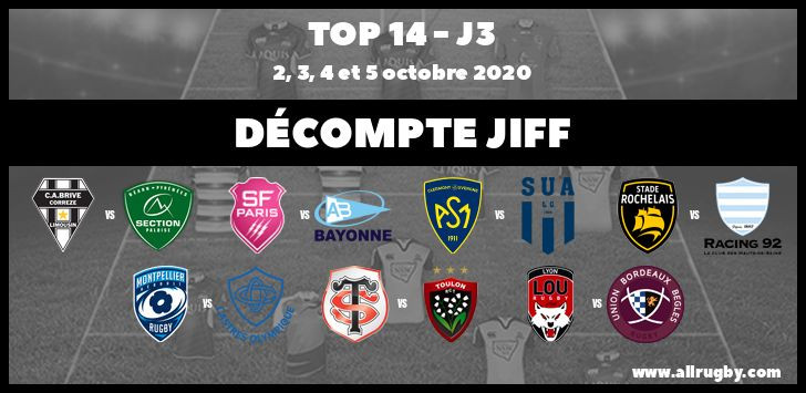 Top 14 - décompte des JIFF après 3 journées : 6 clubs sur 14 dans le rouge
