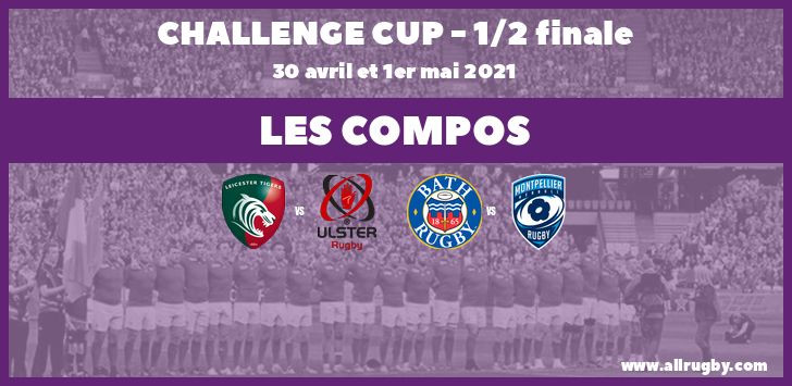 Challenge Cup 2021 : les compos des demies-finales