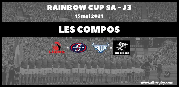 Rainbow Cup SA - J3 : les compos de la troisième journée