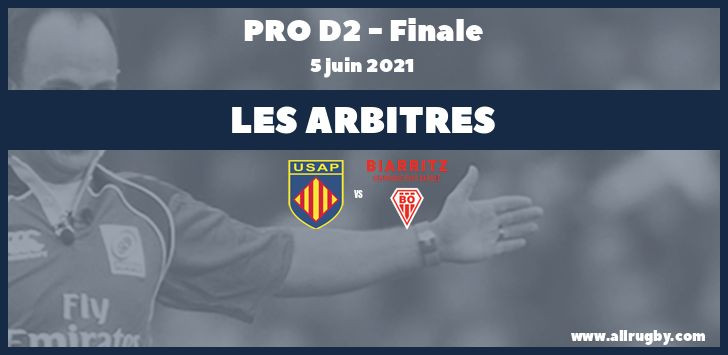 Pro D2 - Cédric Marchat arbitrera la finale entre Perpignan et Biarritz