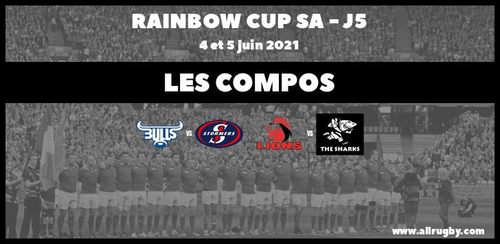 Rainbow Cup SA - J5 : les compos de la cinquième journée