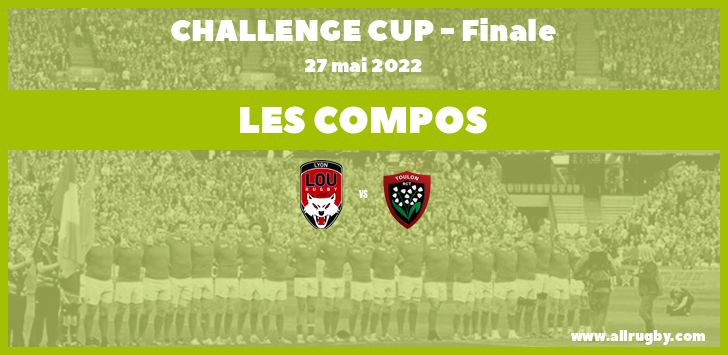 Challenge Cup 2022 - les compos de la finale entre Toulon et Lyon