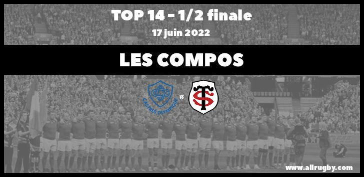 Top 14 2022 : les compos de la demi-finale entre Castres et Toulouse