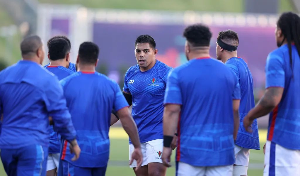 L'équipe des Samoa pour la Coupe du Monde, avec 11 "français"