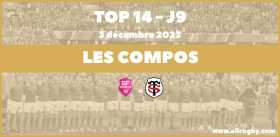 Top 14 - J9 : les compos pour Paris - Toulouse